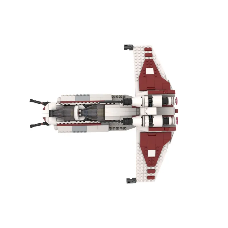 621 PCS Star Fighting Republic Gunship/LAAT - 75402 75432 Alternative MOC Anpassen Modulares Gebäude DIY Festival Spielzeug Geschenk