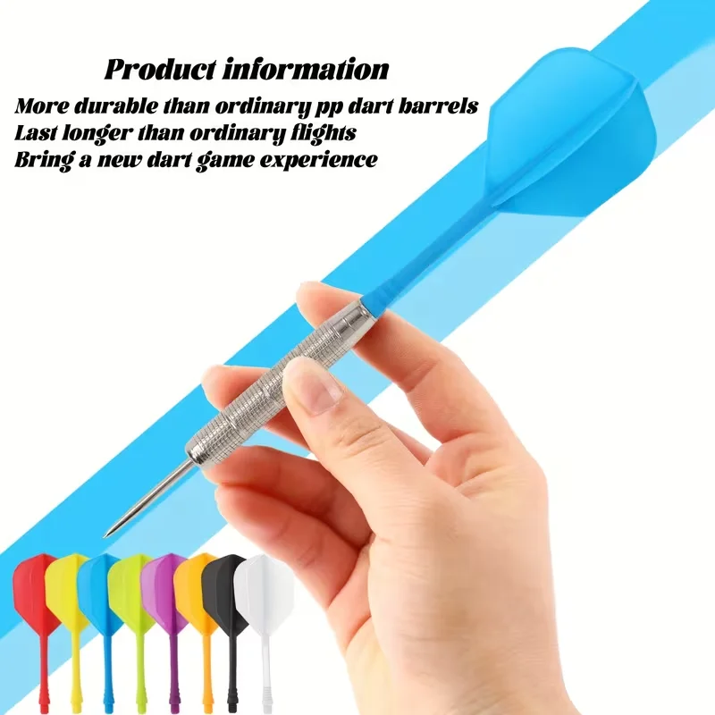 Integrated Dart Flights and Shafts Anti-fall Professional Plastic Dart Shaft and Flight Combo Accessory