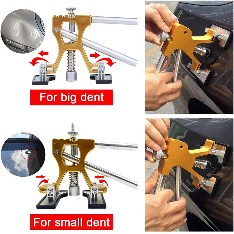 New Adjustable Car Dent Repair Tools Auto Dent Removal Kits Automotive Paintless Dent Repair Kit for Vehicle Car Repair tools