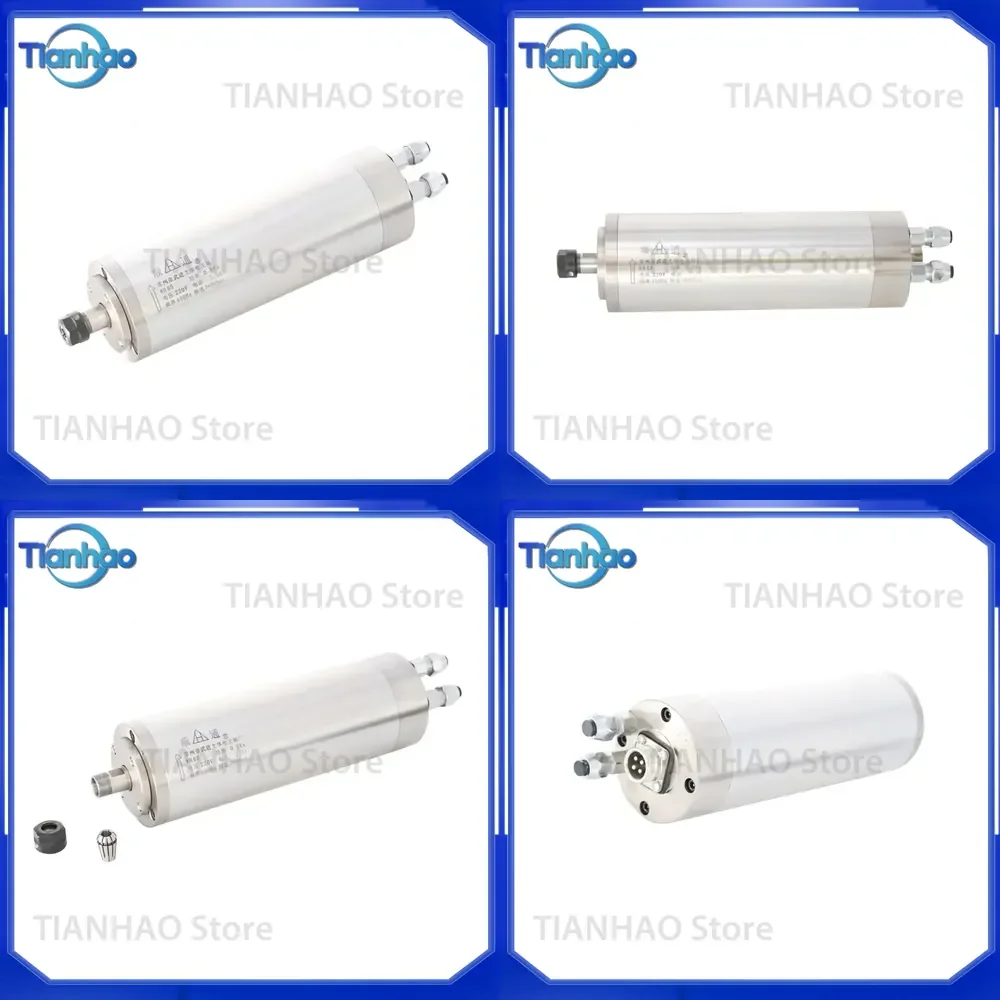 3 Phase 220V Water Cooling 400Hz 0.8kw ER11 CNC Router Spindle Motor 24000 RPM Engraving Machine CNC Spindle for Metalworking