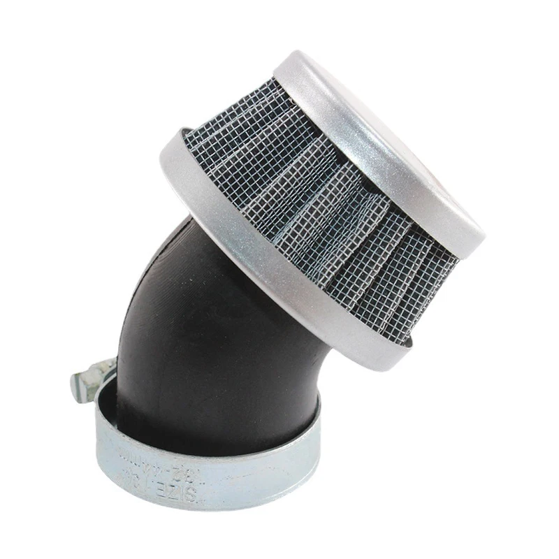 Filtro de Ar para Motocicleta de Alta Performance 35mm 125cc 50cc 70cc 110cc com Entrada Curva de 45 Graus para ATV Quad Dirt Pit Bike Scooter