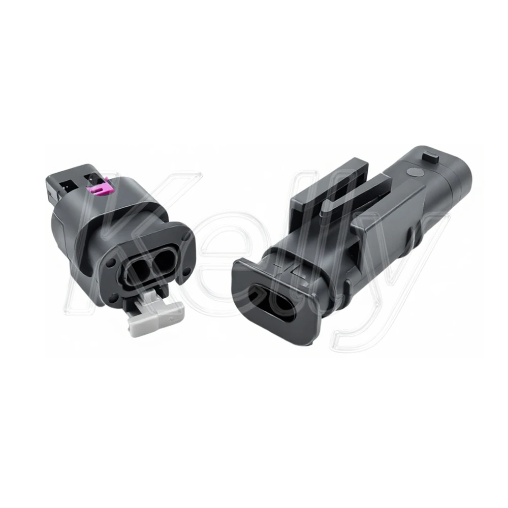 2P Auto Waterproof Connector Automobile Male Female Socket For VW Audi 2-1703498 0-2112986-1 1-1718643-1 4F0973702 4F0 973 702