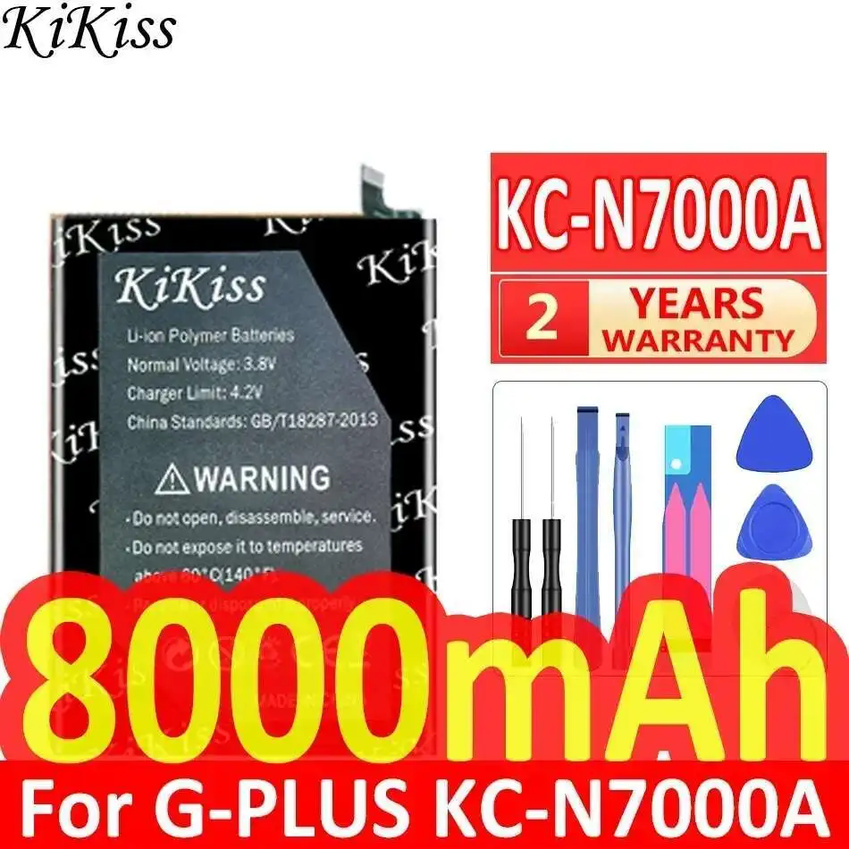 

Надежная мощность для аккумулятора мобильного телефона G-Plus Gplus KC-N7000A 8000 мАч