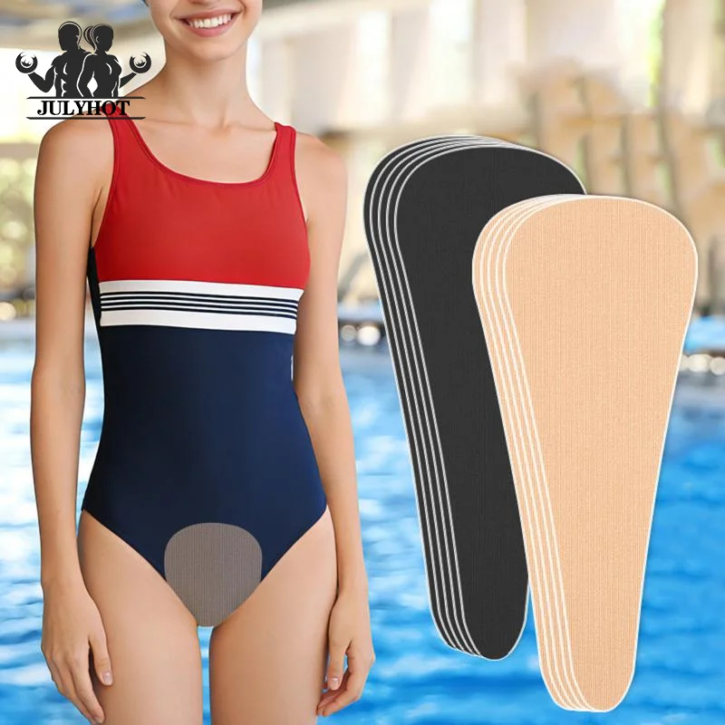 Swimming Private Area Protection Patch Breathable Waterproof Sticker For Women Girls Water Park Hot Spring Outdoor Activities