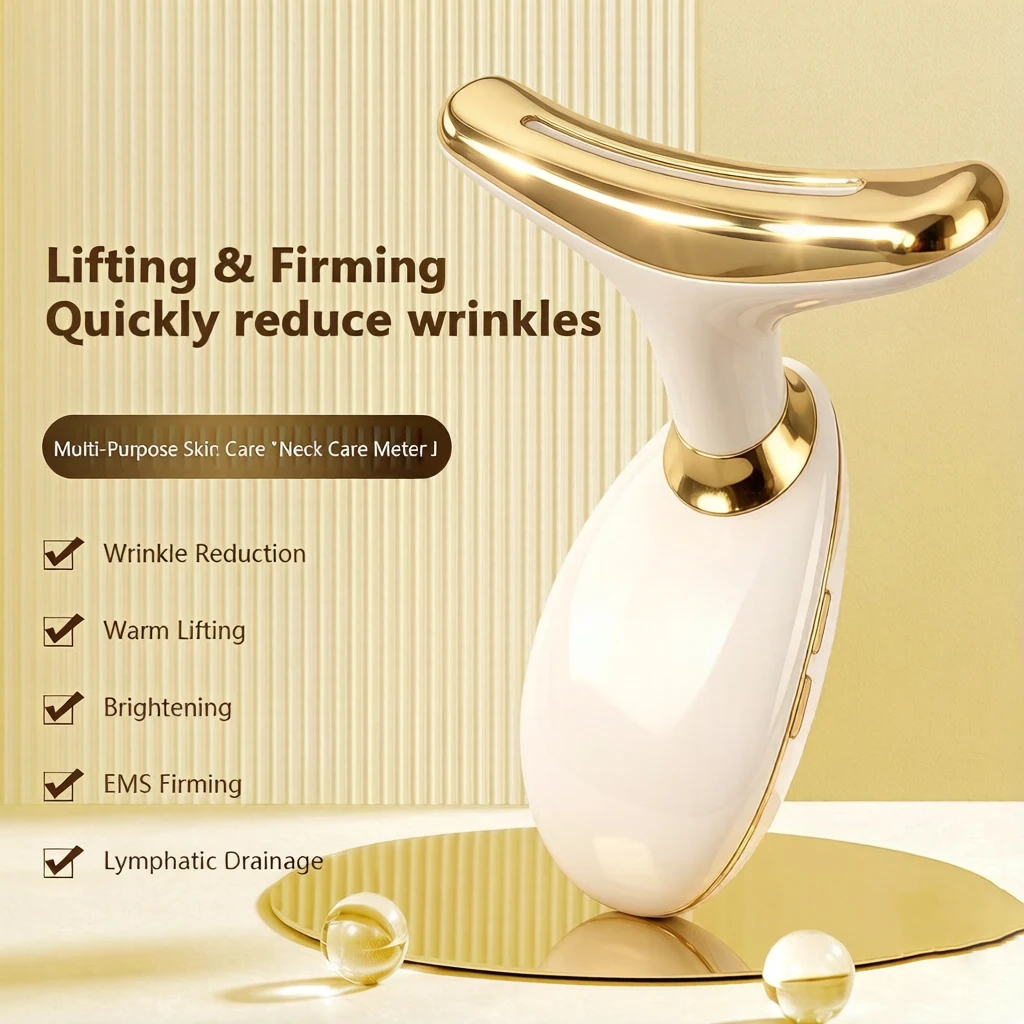 Face Neck Massager Household Lifting And Firming Facial Electric Introduction Lifting And Firming Beauty Massage Face Care Tools