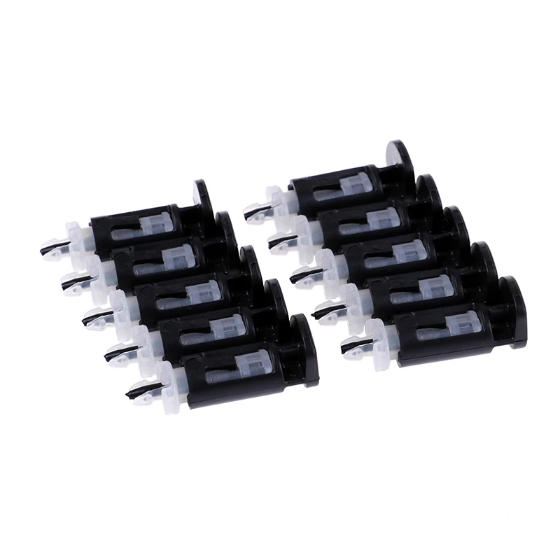 10Pcs 775 CPU Heatsink Mount Pin Plastic Push Screws Cooling Fan Mounting Clips