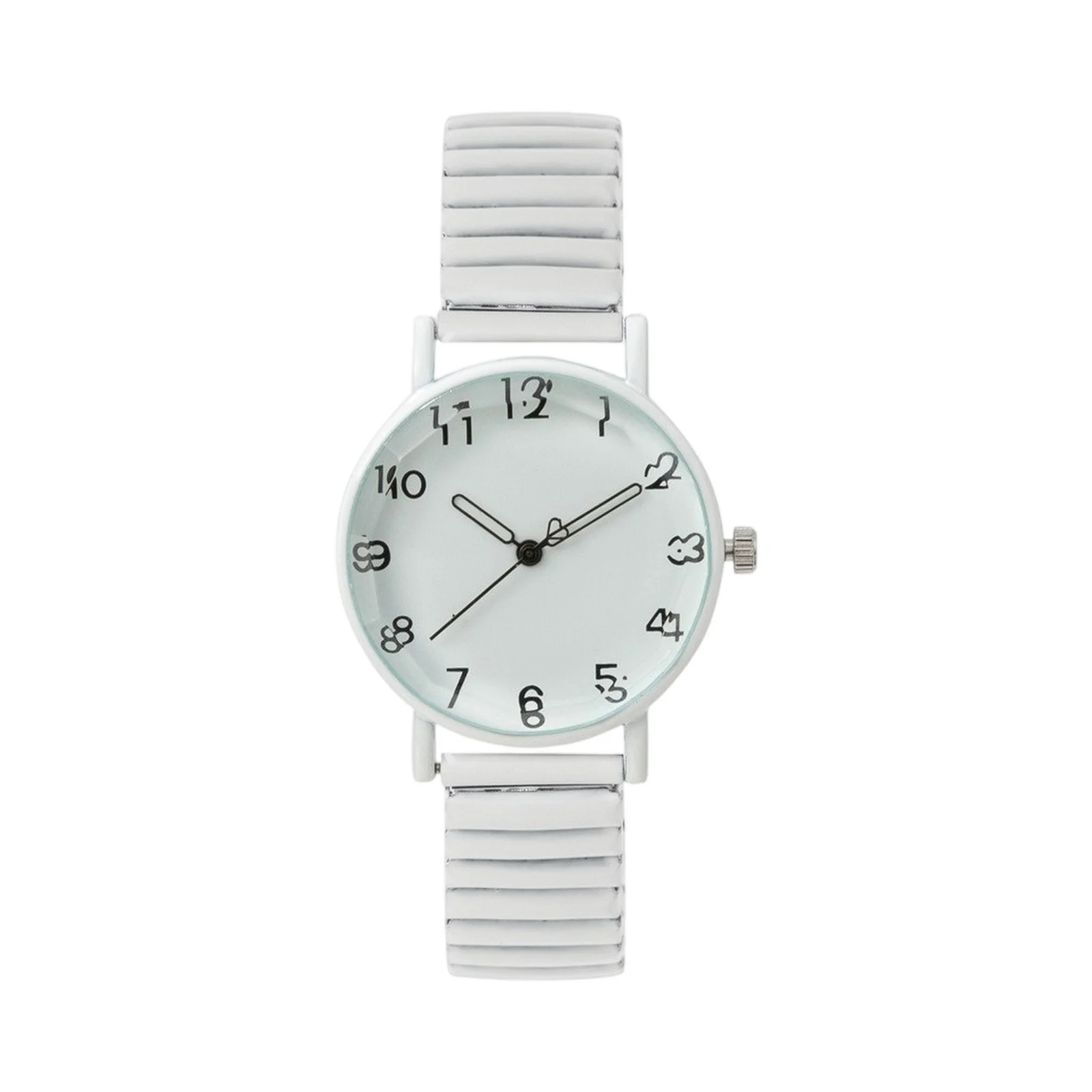 Women Luxury Watches Fashion Round Dial Quartz Watch Stainless Steel Band Wristwatches Casaul Accessory Reloj Mujer（Without Box）