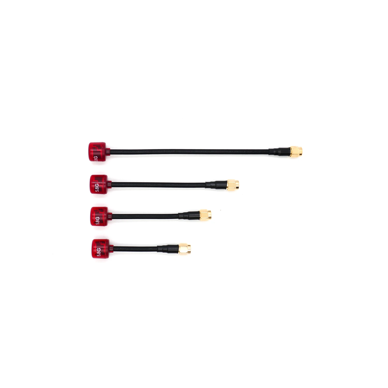 Antena Lollipop 73/89/110/160mm 5.8GHz 3dBi o wysokim zysku, dalekiego zasięgu, z wtyczką SMA do RC FPV Racing Freestyle Dronów Quadcopter Model