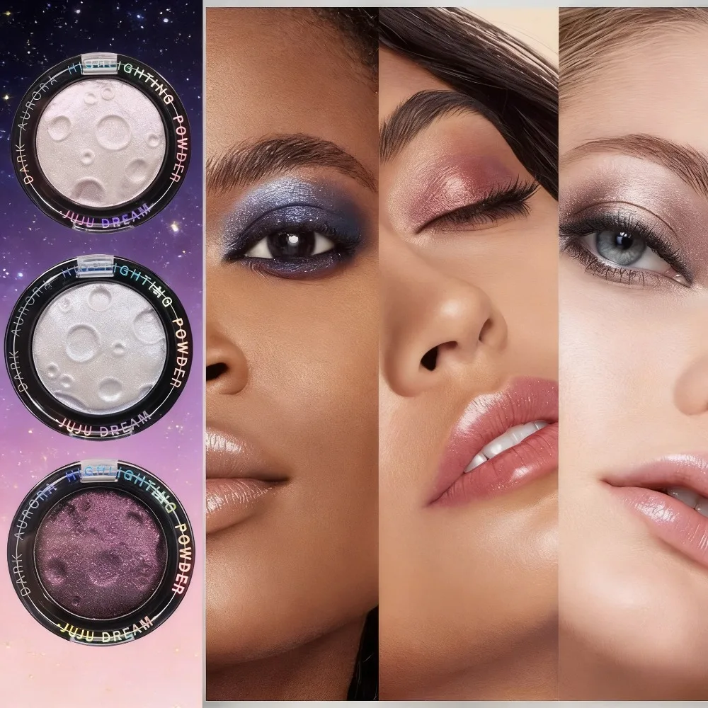 ظلال عيون واحدة ساحرة جديدة مكونة من 5 ألوان عالية الصبغة ومشرقة تدوم طويلاً على شكل كوكب لمهرجان الموسيقى #1