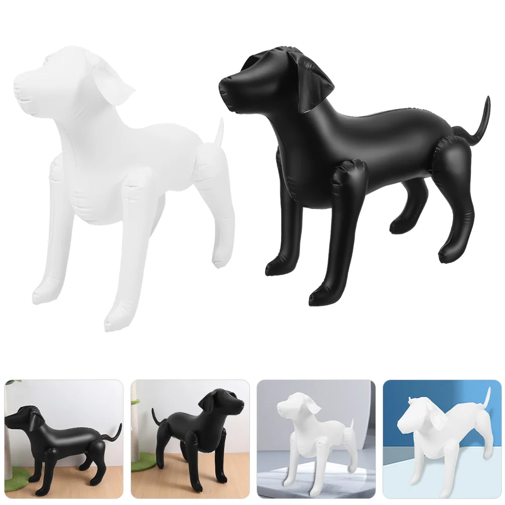 

2 Pcs Pets Clothing Model Display Stand for Dog Inflatable Shop Party Decorations