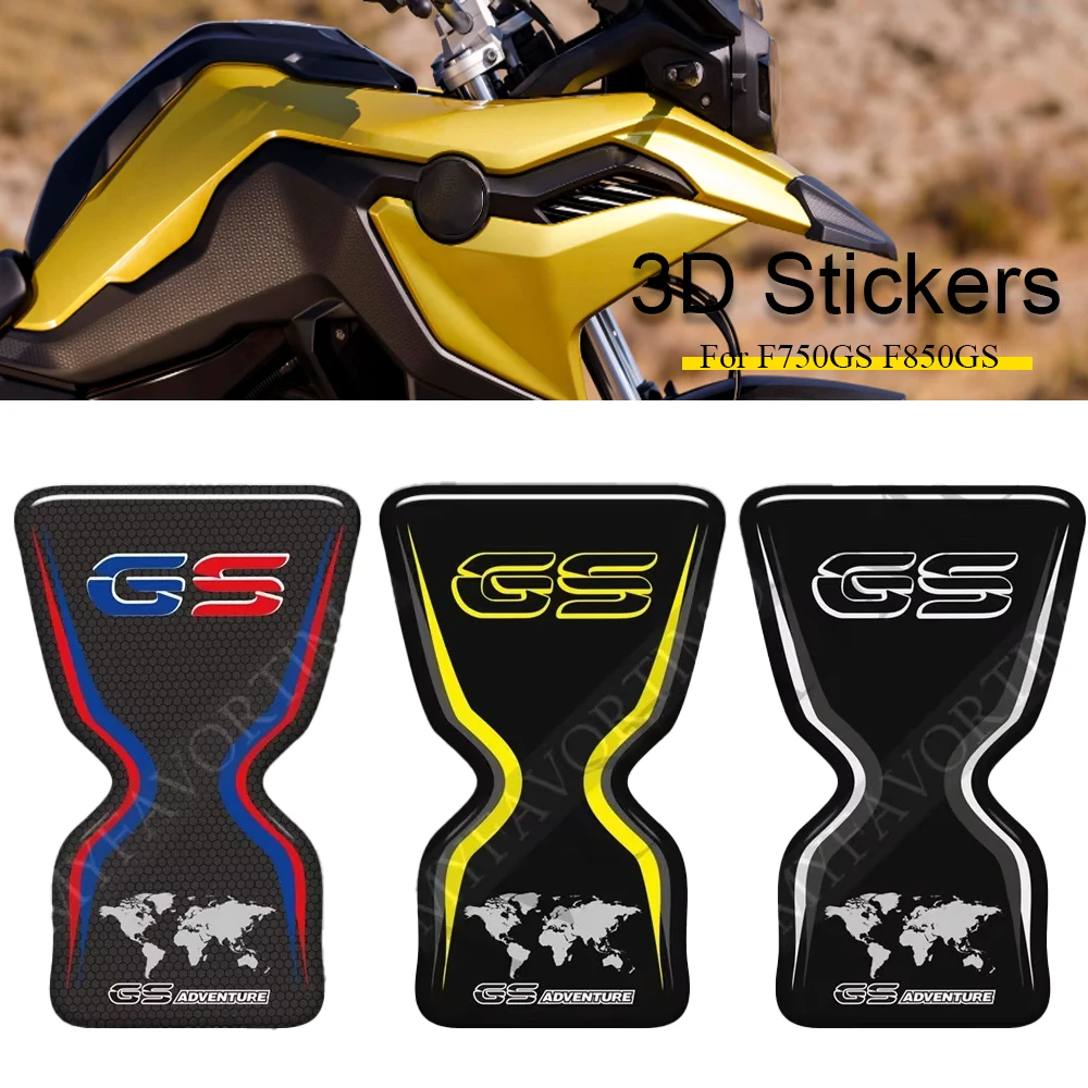 

For BMW F750GS F850GS 2018 2019 2020 2021 F 750 850 GS GSA Tank Pad Decal Stickers Gas Knee Protector Adventure Motorcycle