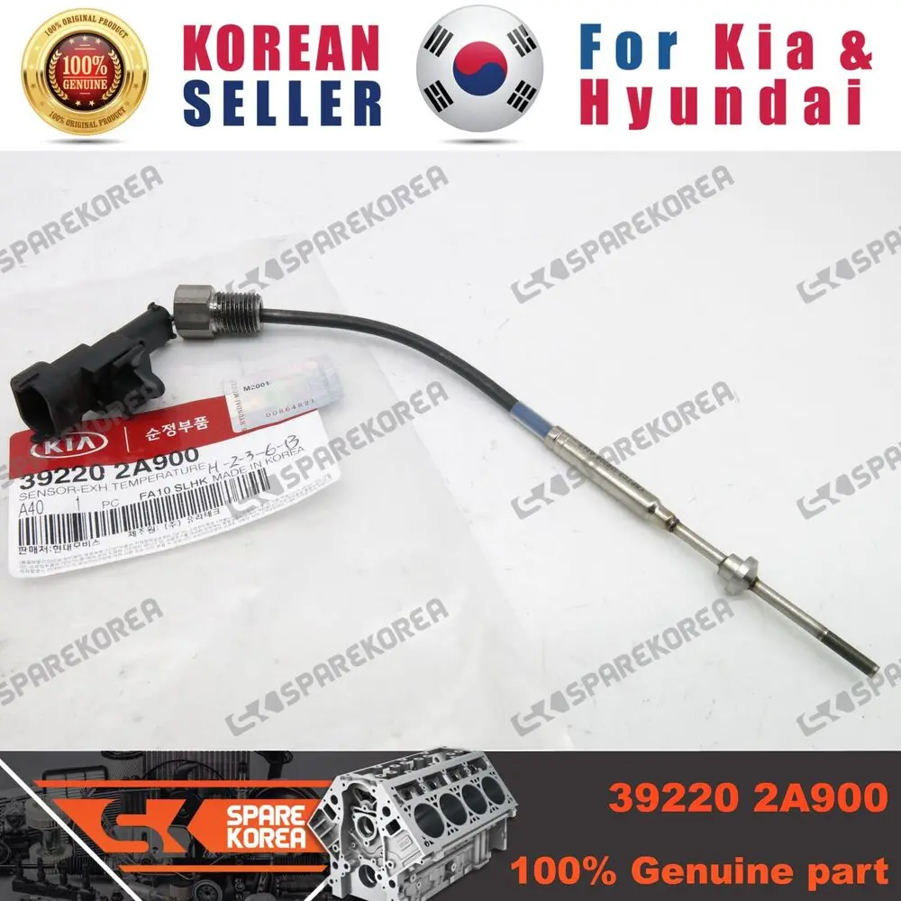 Genuine/OEM 392202A900 SENSOR-EXH.TEMPERATURE for Kia New Carens (Rondo)