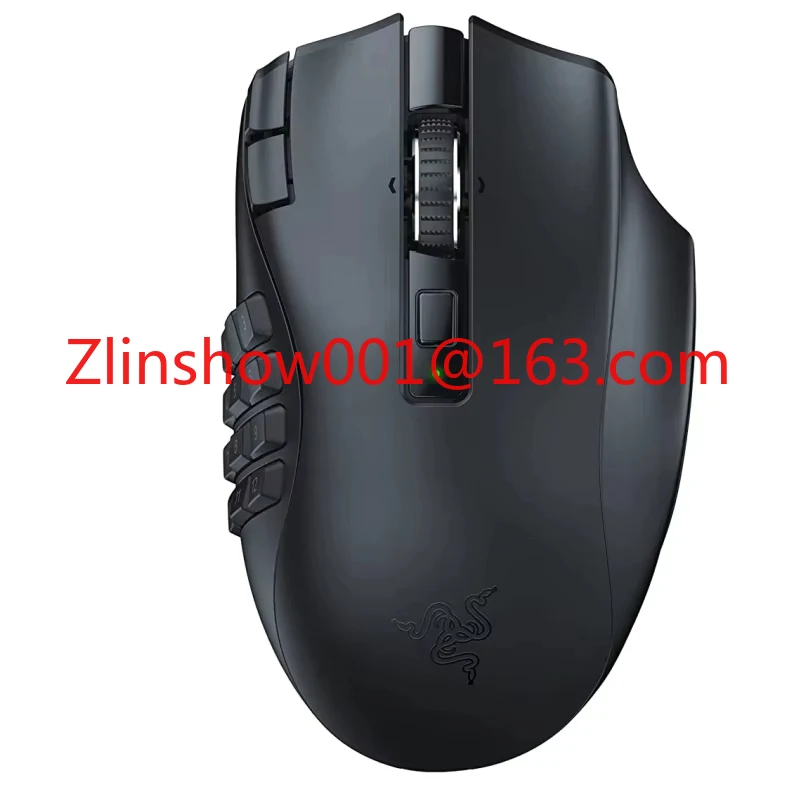 V2 HyperSpeed Wireless MMO Gaming Mouse: 17-19 Programmable Buttons 30K Optical Sensor- Mechanical Mouse Switches