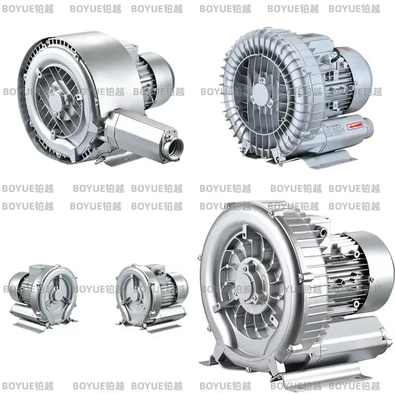 High Pressure Stainless Steel Industrial Blower Fan 220V 50Hz Air Pump for Ventilation System Heavy Duty Commercial