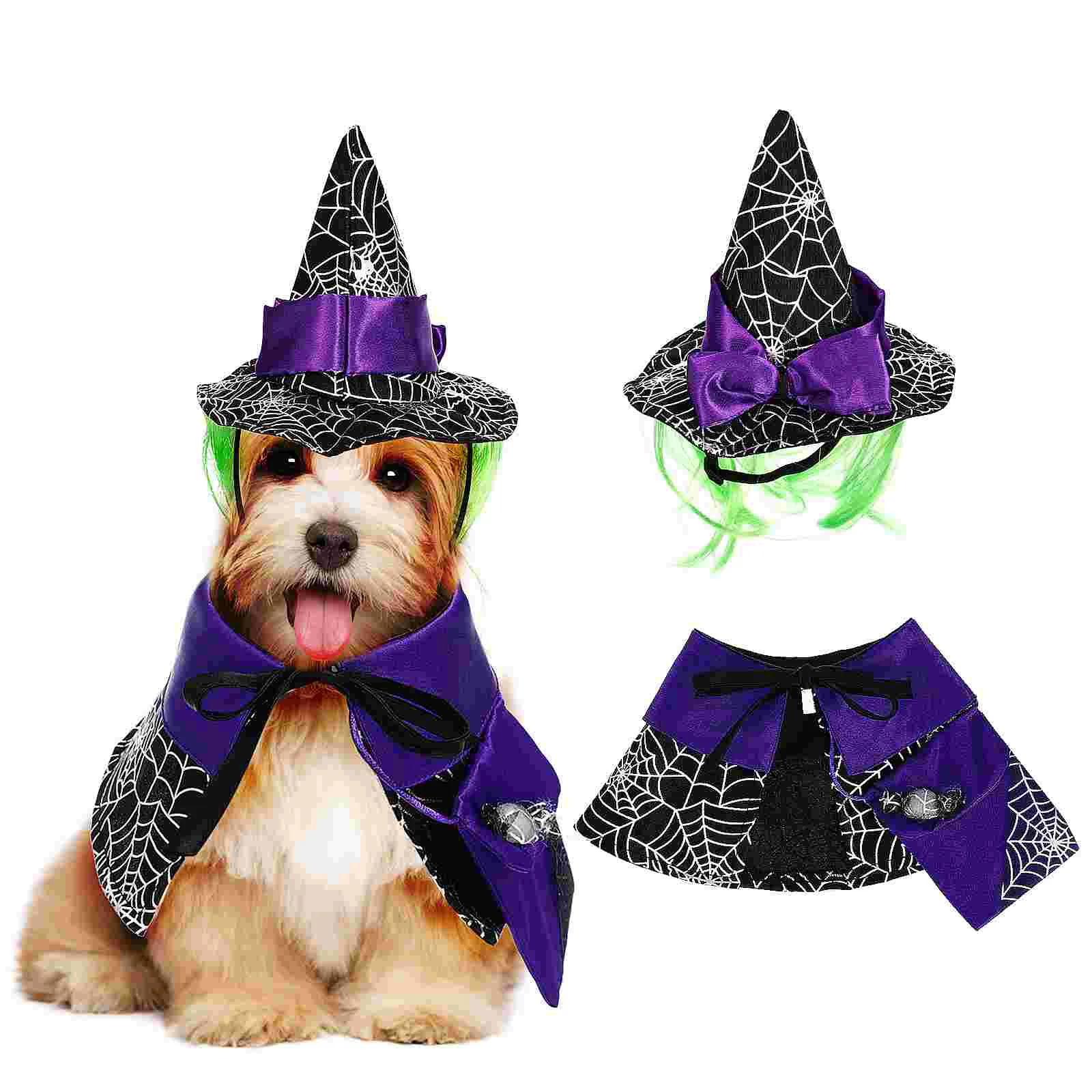 

Small Dog Costume Cat Halloween Costumes for Cats Only Cape The Accessories Violet