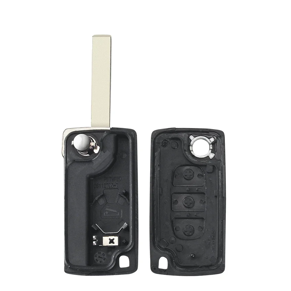 KEYYOU For Citroen C5 X7 C2 C3 C4 Grand Picasso Berlingo C6 C8 3 Buttons light Remote Car Key 433Mhz ID46 CE0523 CE0536 VA2/HCA