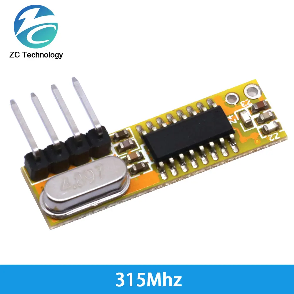 1/5PCS RXB12 high sensitivity superheterodyne receiver module wireless receiver module ultra-small size 315Mhz/433Mhz