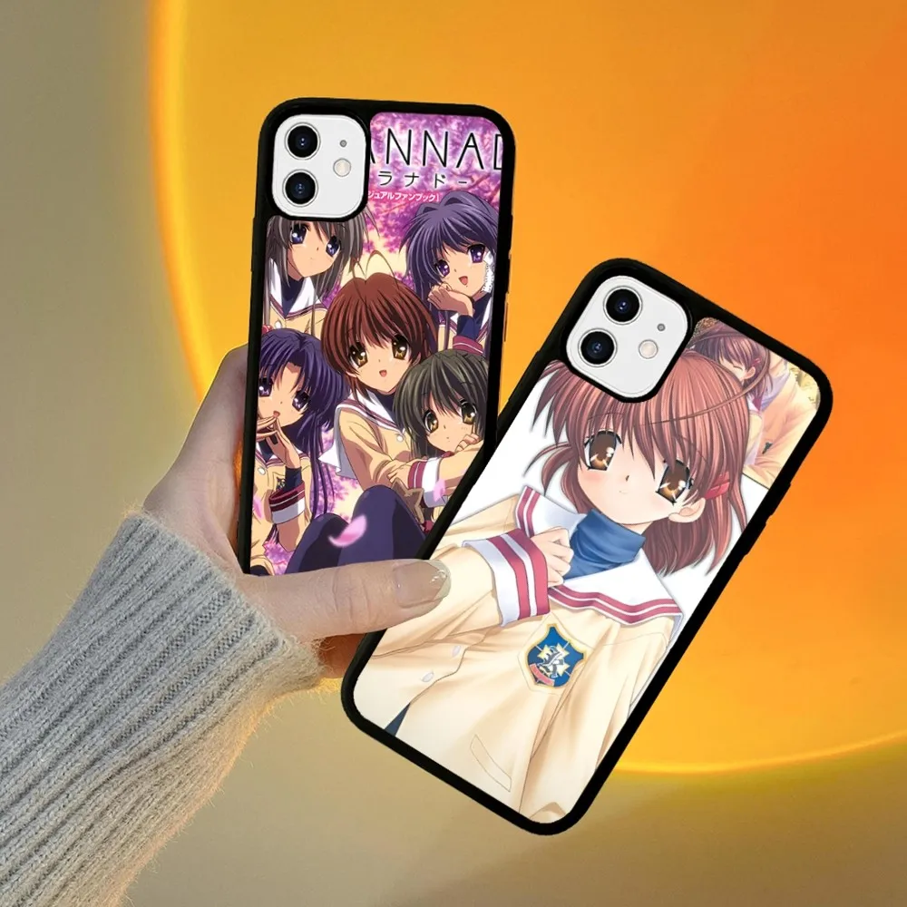

The Game Clannad Phone Case Silicone PC+TPU For For IPhone 11 12 13 14 15 16 Plus Pro Max Cover
