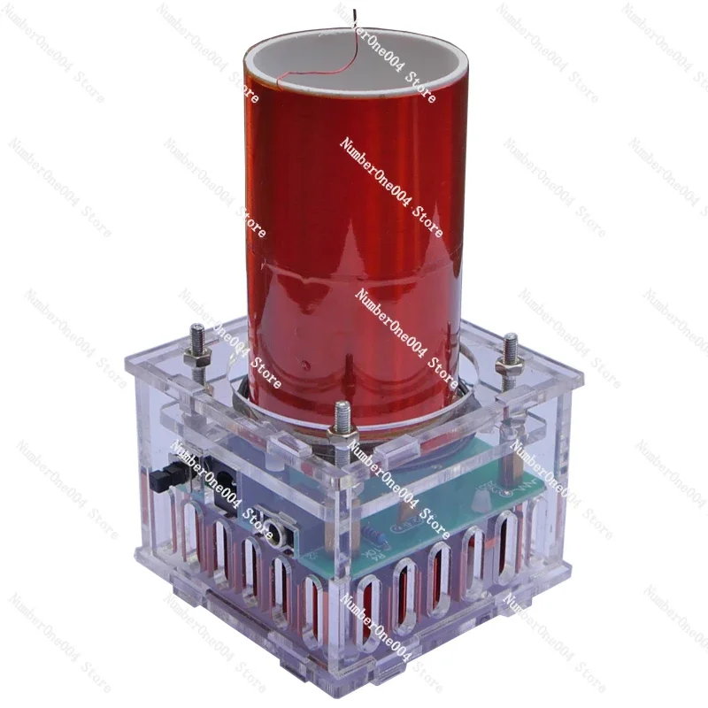

High Power Tesla Coil Kit - Wireless Electricity Transmission, Physics Lab Demonstration, DIY Resonant Circuit Project