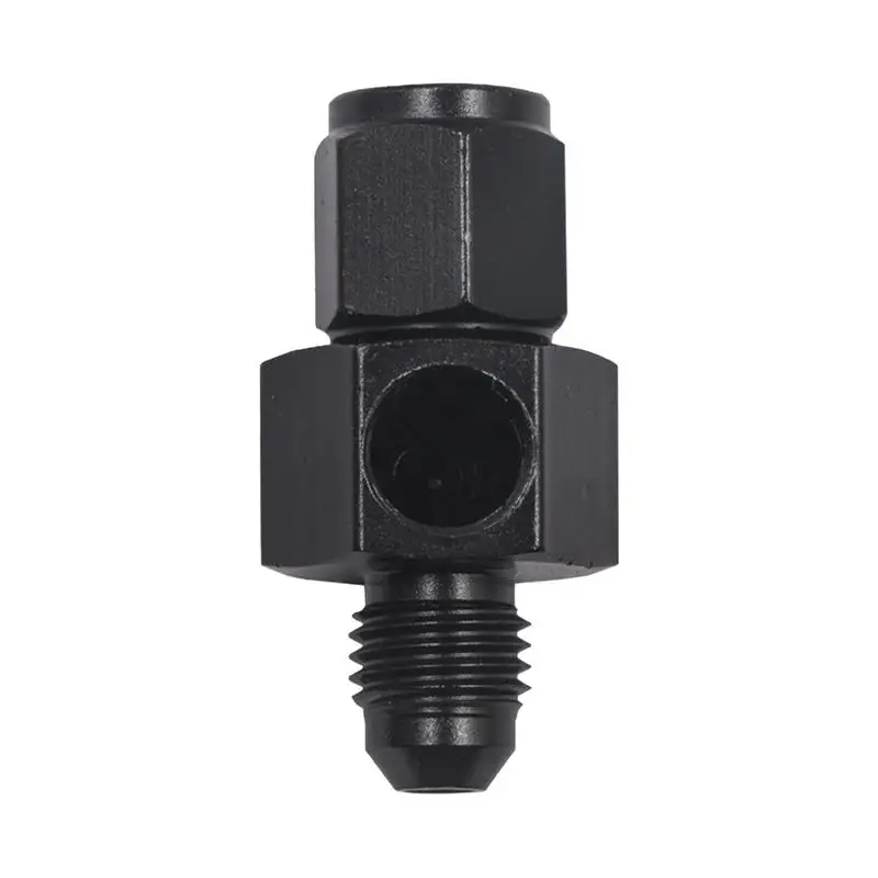 Pressure Hose Adapter Fittings Oil Pressure Regulator Adapter With 1/8NPT Meter Port 4/6/8/10/12AN External To Internal Thread