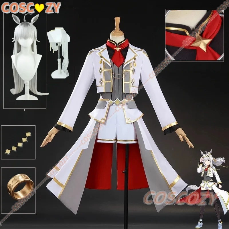 

Костюм для косплея Pretty Derby Oguri Cap New Victory Server, парик, карнавальная униформа, аниме-костюмы для Хэллоуина, маскарадные костюмы для женщин