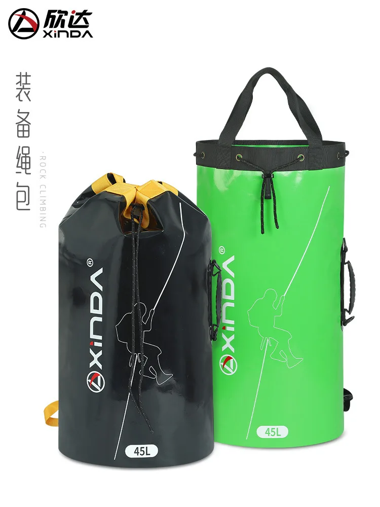 Outdoor Rock Climbing Cave Exploration Rescue Rope Storage Bag, 30-55l,Waterproof Stream Backpack, P555