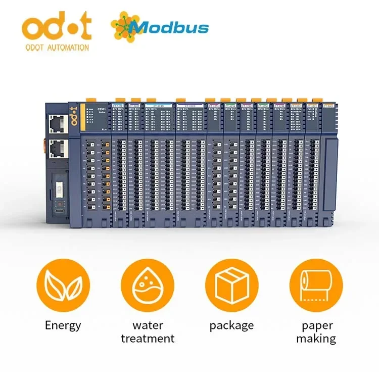2026ODOT C3351 Warehouse Stock PLC Programming Controller IO Module PLC Controller Modbus Codesys SP17 Plc