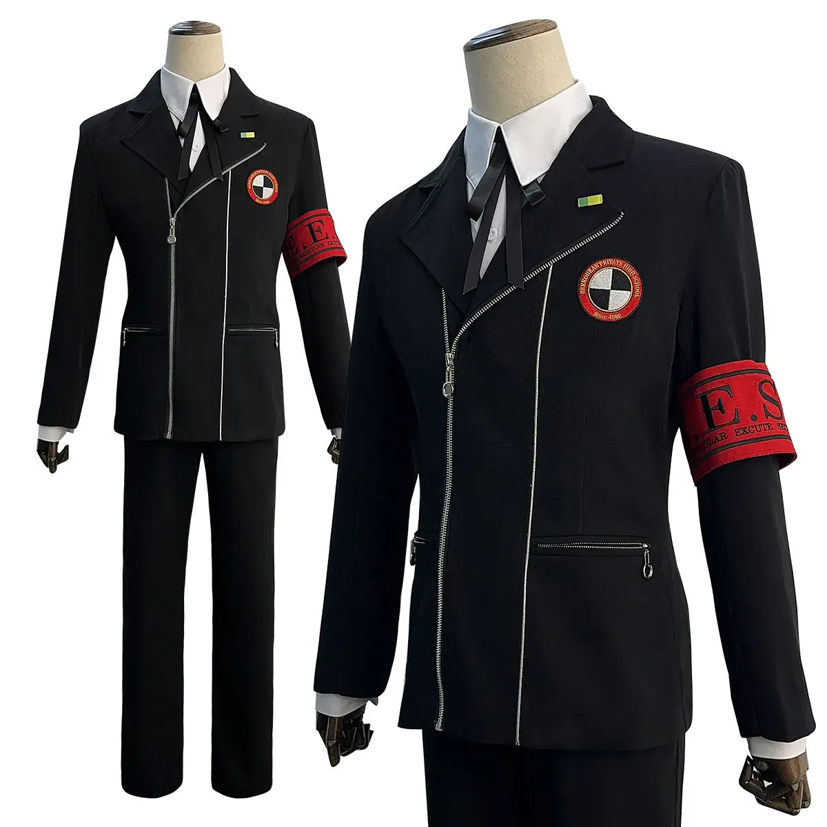 Yuuki Makoto Cosplay Men School Uniform Outfits Anime Persona3 Reload Disguise Costume Adult Male Roleplay Halloween Aigis Suit