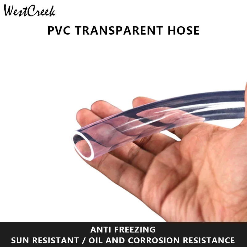 Customized Transparent Plastic PVC ID2/3 OD3/4/5mm Whole Roll Antifreeze Water/Hose