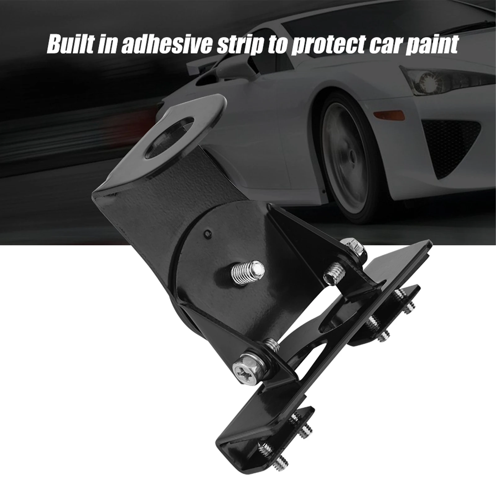 Car Mobile Antenna Mount Stainless Steel Car Vehicle Mobile Antenna Clip Bracket Holder Mount Base Car Mobile Antenna Bracket