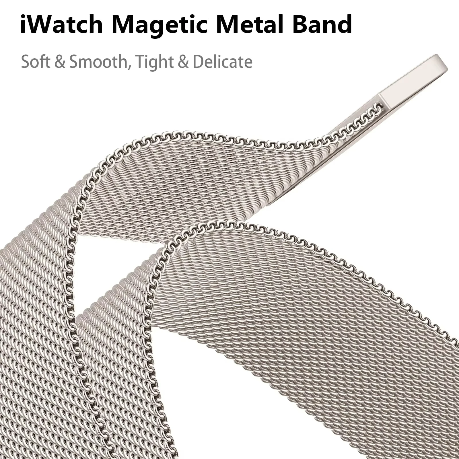 Bracelet en boucle milanaise + - Women Accessories Website avis et prix