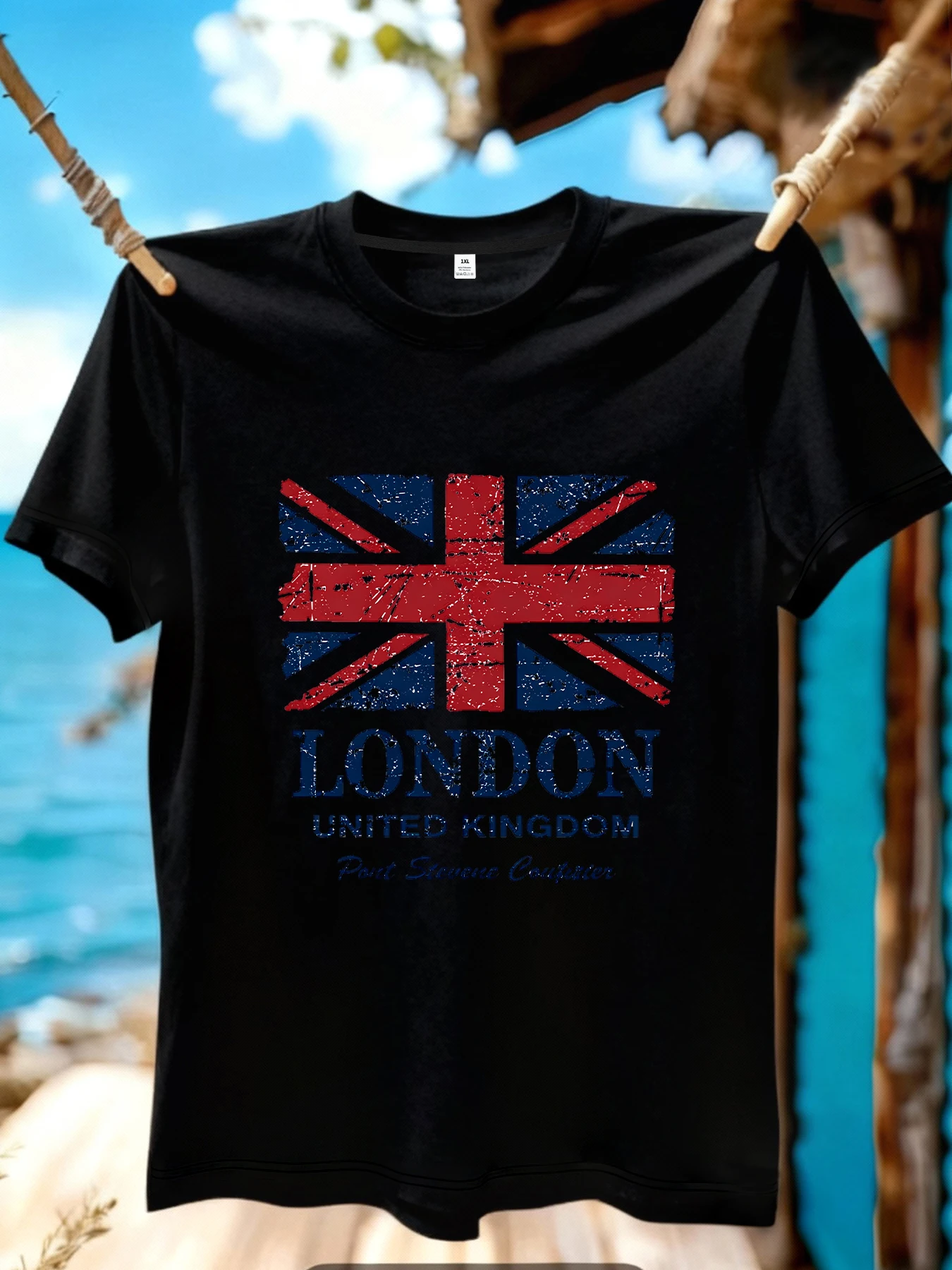 

【JYDX164】Flag printing plus size women's T-shirt summer casual street fashion women's Joker short sleeve T-shirt