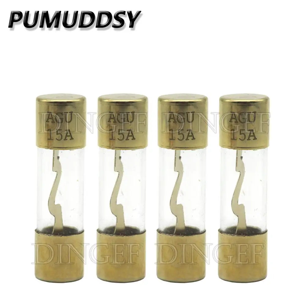 1 مجموعة 30A 40A 50A 60A 70A 80A 100A AGU 10*38 مللي متر فيوز مع حامل سيارة الصوت تجديد قطاع دارة ستيريو