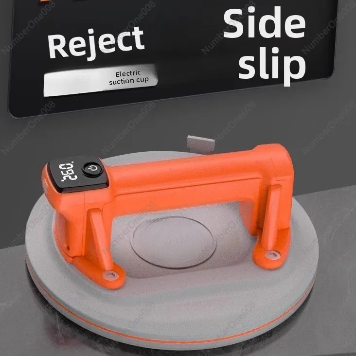 P618A Digital Display Vacuum Electric Suction Cup Glass Tile Automatic Air Supplement Suction Extractor