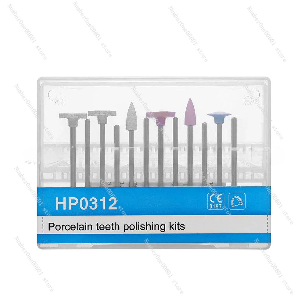 Dental Ceramic Teeth Simple Polish Grinding Head Rubber Hp0312 Polishing Grinding Head Suit