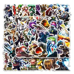 50PCS Cartoon Game League of Legends Anime Creative Graffiti Sticker Bike Skateboard Car Helmet Laptop Computer