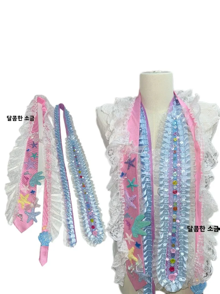 手作りオリジナル初期風レーストリムファッショナブルなスキニースカーフタイカジュアルスタイルサテン生地中国原産柄入り