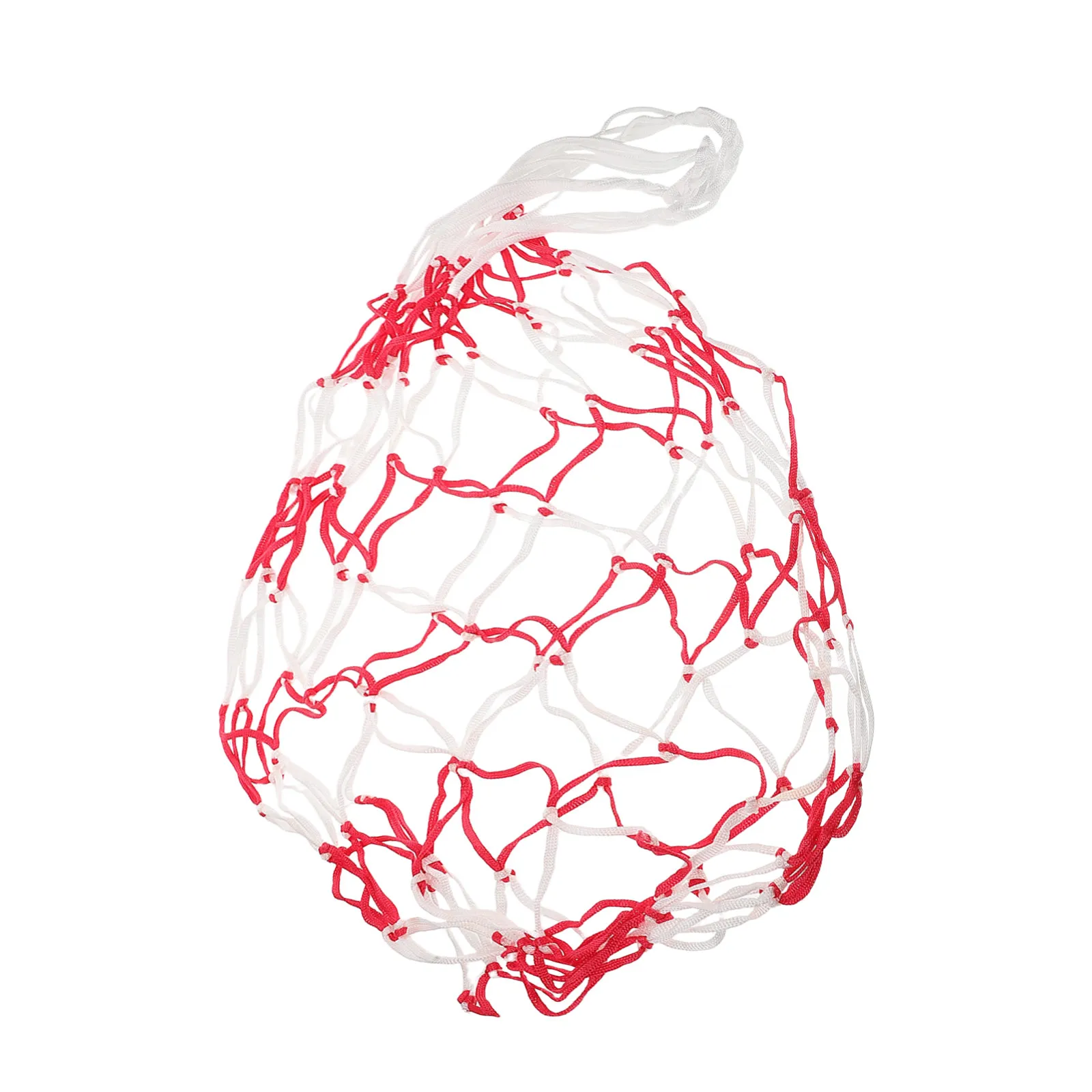 

Portable Mesh Ball Bag for Basketball Soccer Large Capacity Storage Organizer with Strap Football Container Bag