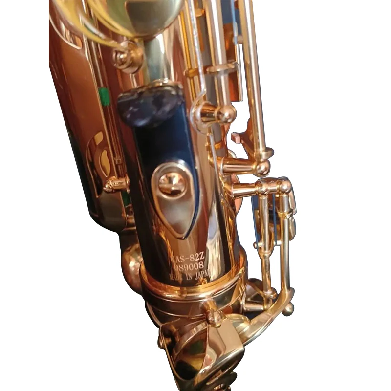 quality Golden Alto saxophone YAS 82Z Japan Brand Sax E-Flat Super Musical instrument With professional Shipment Sax Mouthpiece