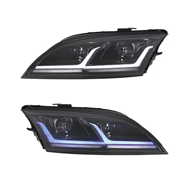 

For Audi TT Mk2 Head Lamp 2006-2014 LED Headlight Upgrade Dynamic Signal Head Light DRL Front Light LED Projectors