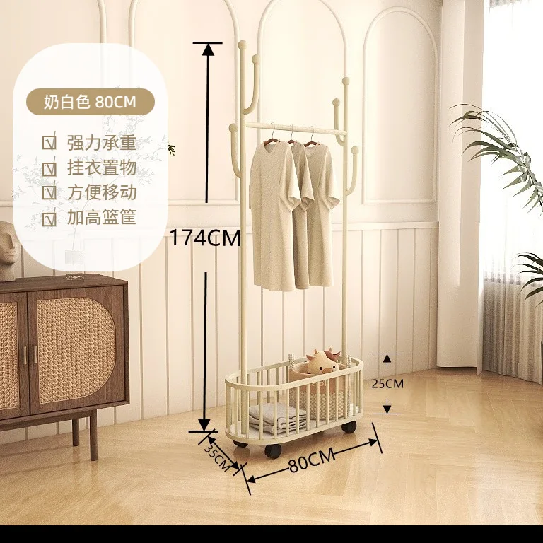 간단한 옷걸이 탈부착 가능 침실 바닥 공간을 차지하지 않음