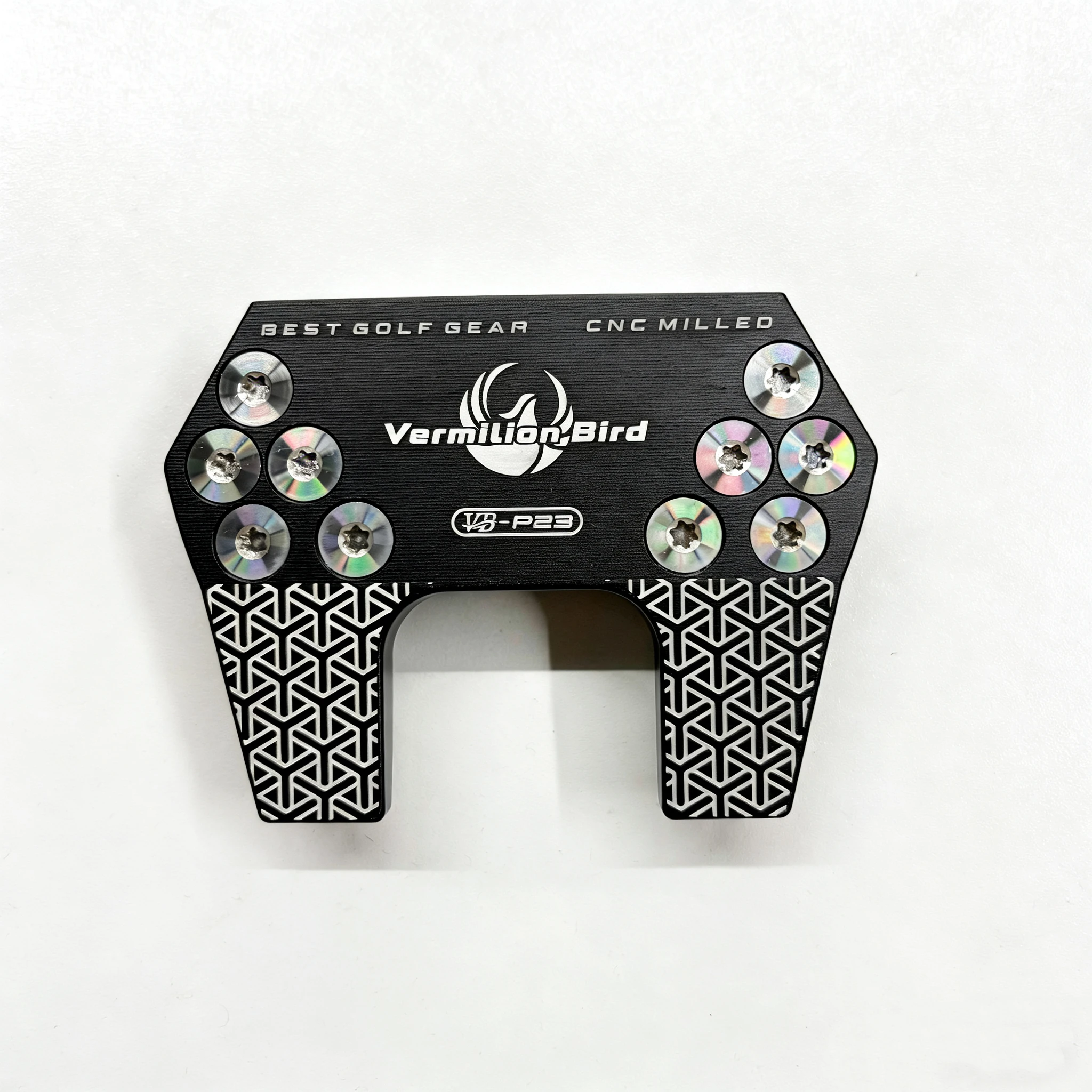 

Golf Putter Head CNC Milled Aluminum Alloy Lightweight High MOI Mallet Putter High Forgiveness Precision Balance for Putting