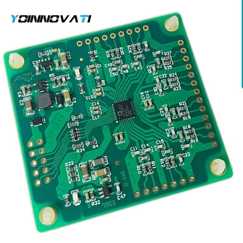 1PCS AD7124 AD7124-8 Multi Channel ADC Data Acquisition Module Wide Voltage DC2.7-6V RS232 Serial Port Data Acquisition Board