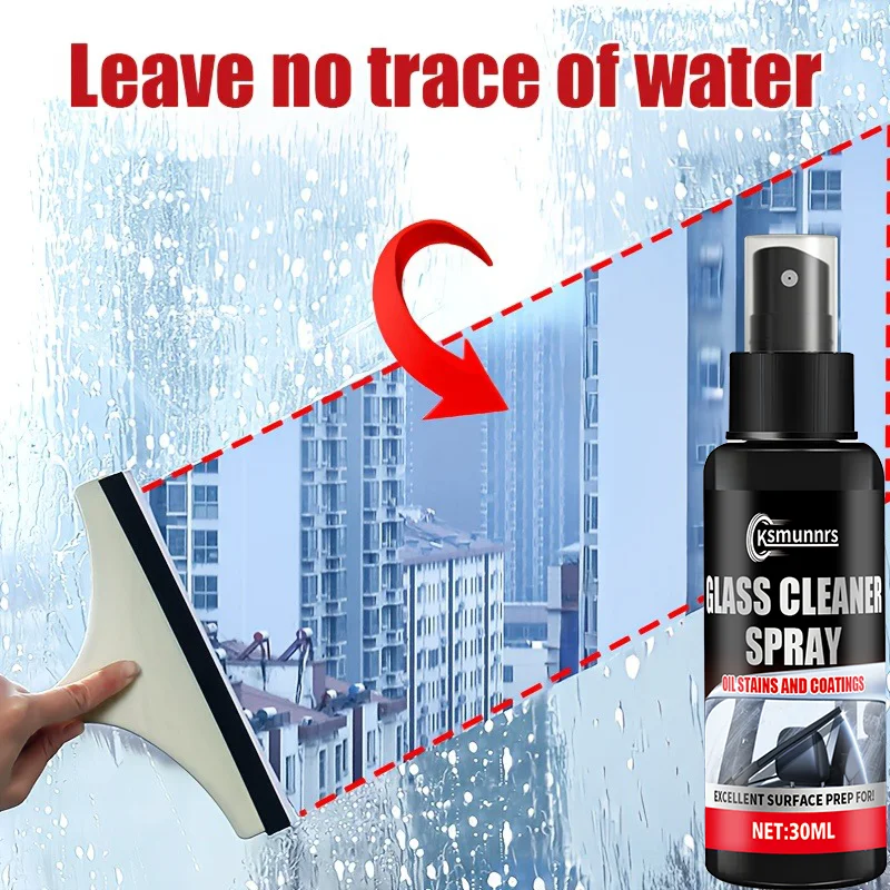 Car Glass Scratch Polishing Repair Spray, Quickly and Effectively Removes Minor Scratches and Haze Residue, Restoring Clarity