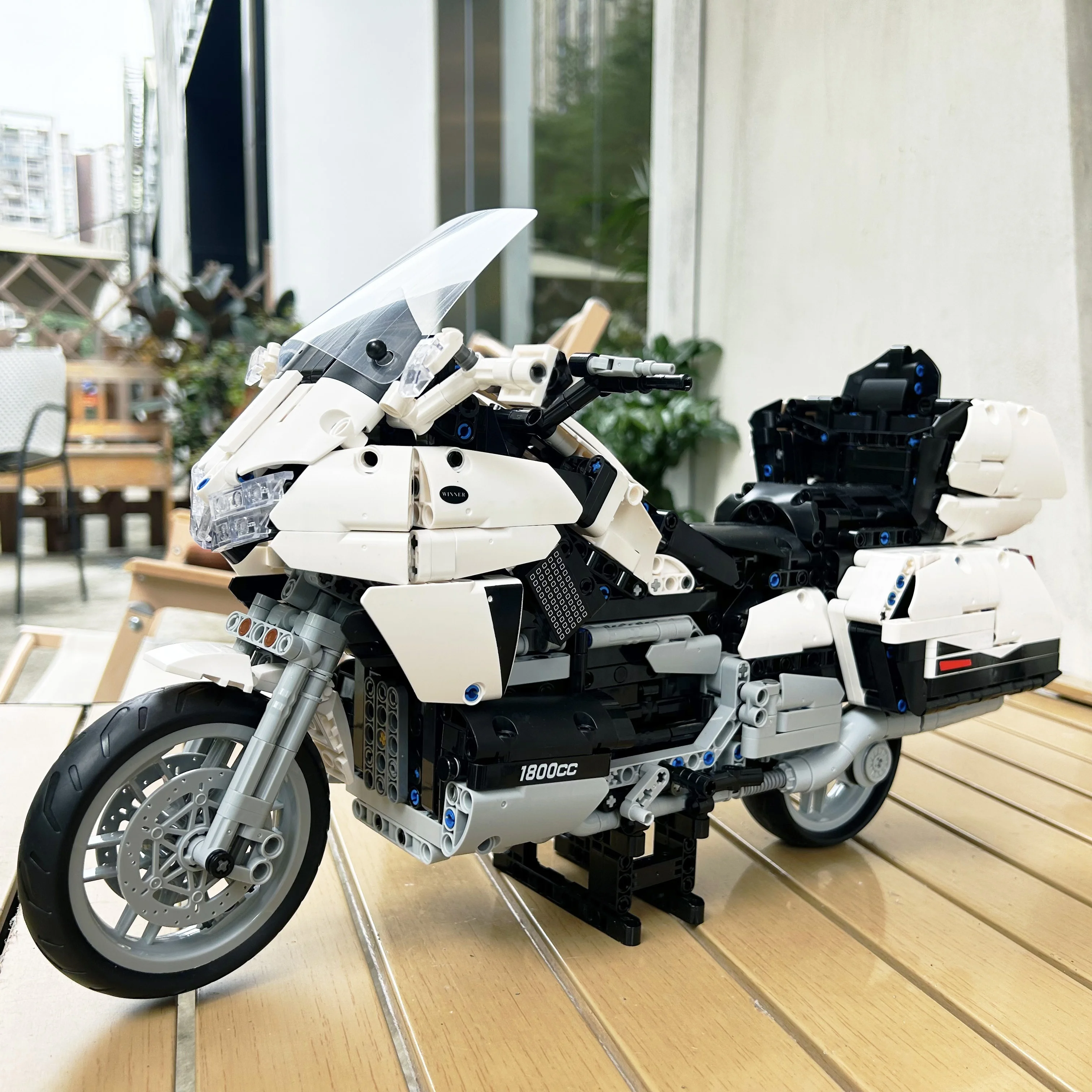 Creative Technic 1675 шт., золотое крыло, высокотехнологичный паровой мотоцикл, размер 1:6, модель блока гоночного автомобиля, модульное здание, подарки