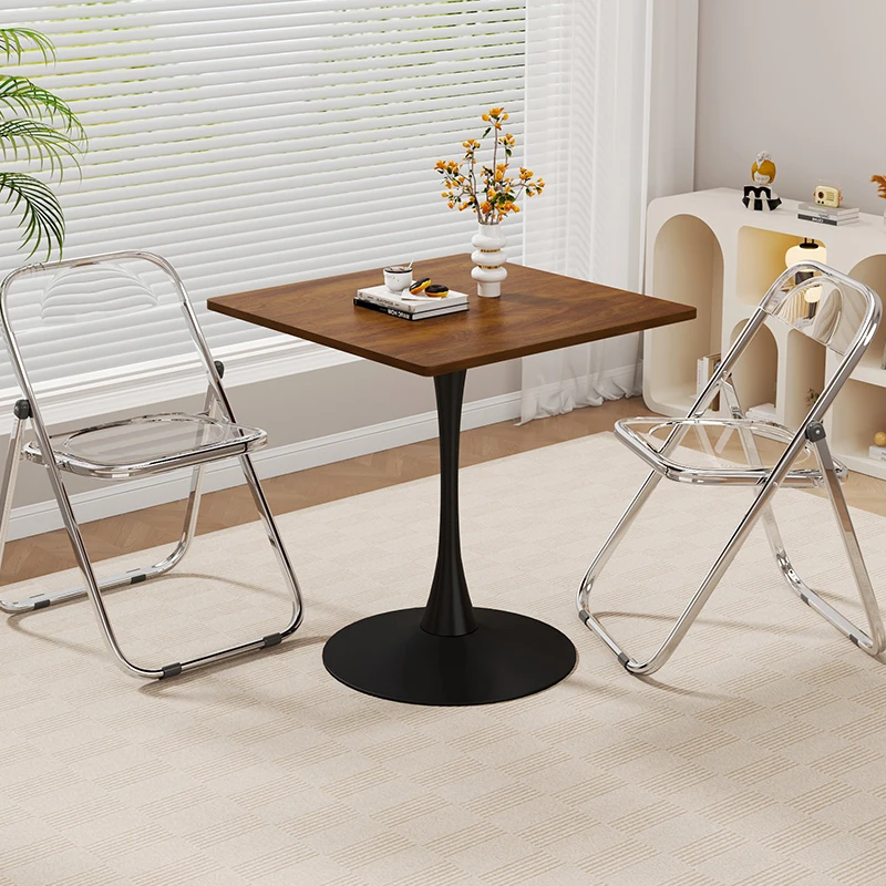 

Internet celebrity round table and chair combination apartment household balcony table commercial High Quality