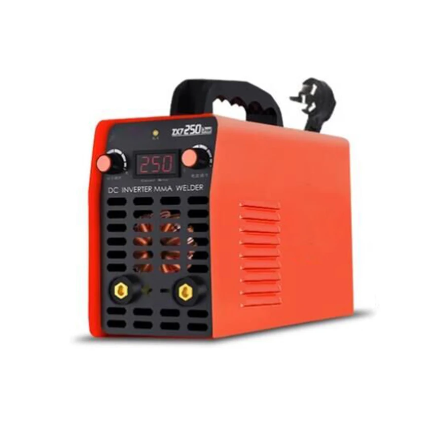 250 Mini Electric Welding Machine Portable Arc Welder Digital Display Electric Welder ARC DC Inverter Weld Equipment 220V 2-10mm