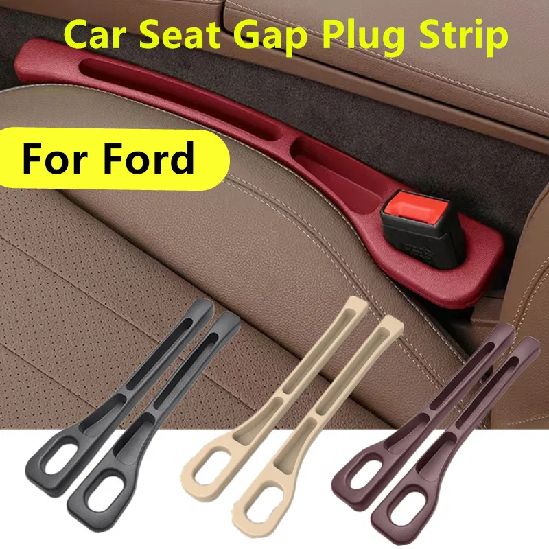 PU Car Seat Gap Filler Leak-Proof Filling Strip Interior Accessories For Ford Fiesta Focus MK2 MK3 MK4 MK5 MK6 MK7 MK8 Mondeo