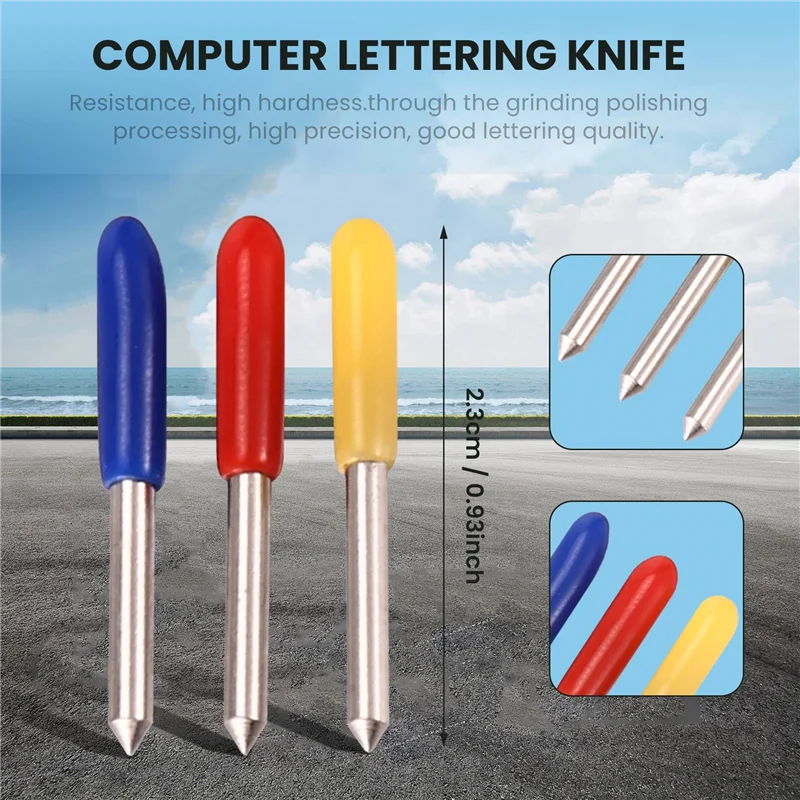 GOOD-45 قطعة 30 45 60 درجة رولاند قطع الراسمة القاطع شفرات سكين إزاحة صقل Redsail القاطع الراسمة شفرات القطع