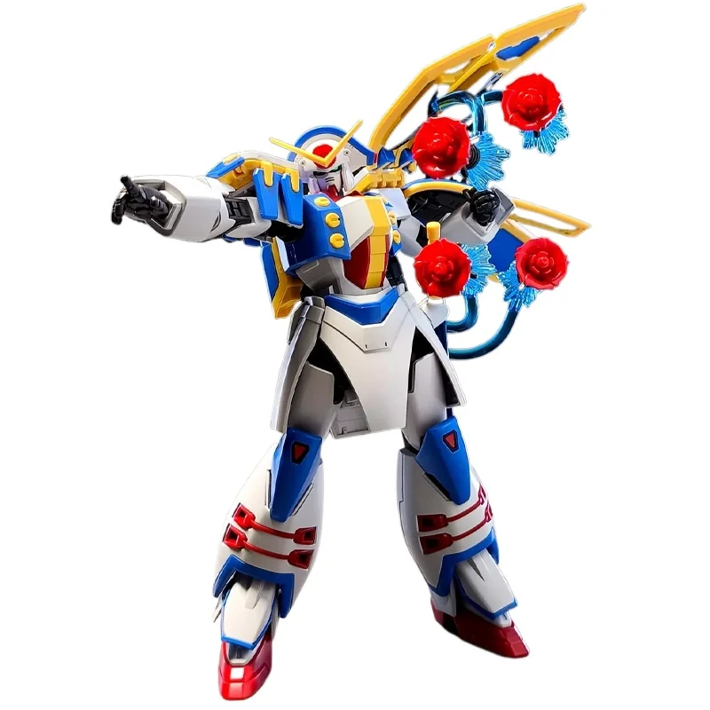 Hot New Hg 1/144 Action Figure Mobile Fighter G Rose Mech Assembly Model Kit Desktop Decoration Doll Collectible Surprise Gift